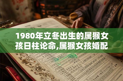 1980年立冬出生的属猴女孩日柱论命,属猴女孩婚配什么属相好