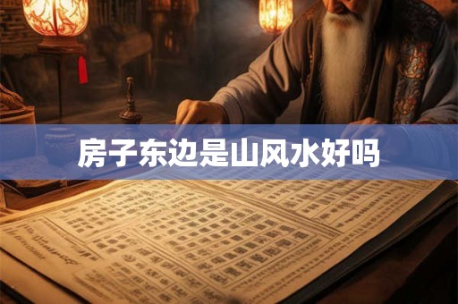 房子东边是山风水好吗