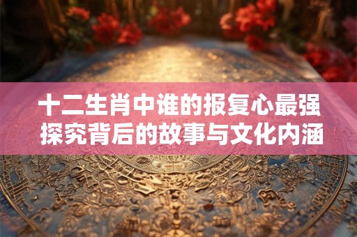 十二生肖中谁的报复心最强 探究背后的故事与文化内涵 十二生肖中谁的报复心最强 探究背后的故事与文化内涵