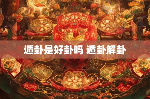 遁卦是好卦吗 遁卦解卦