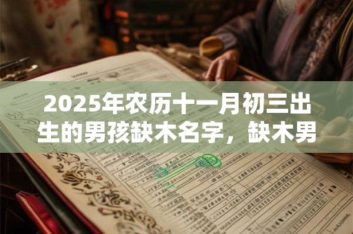 2026年农历十一月初三出生的男孩缺木名字,缺木男孩最吉利的名字 2026年农历十一月初三出生的男孩缺木名字,缺木男孩最吉利的名字