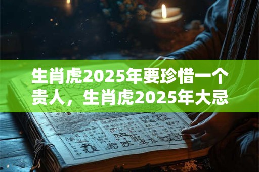 生肖虎2025年要珍惜一个贵人，生肖虎2025年大忌
