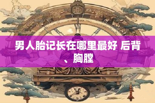 男人胎记长在哪里最好 后背、胸膛