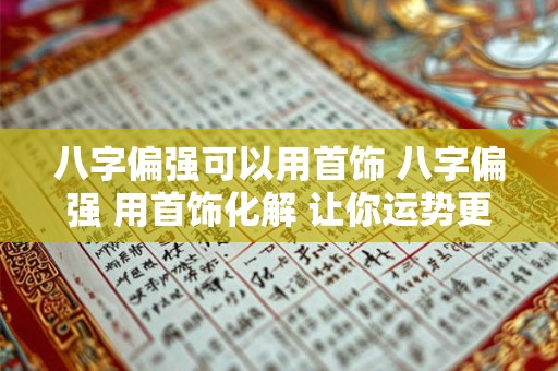 八字偏强可以用首饰 八字偏强 用首饰化解 让你运势更佳！
