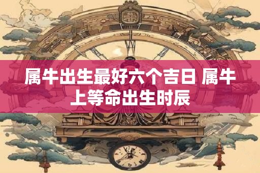 属牛出生最好六个吉日 属牛上等命出生时辰 属牛出生最好六个吉日 属牛上等命出生时辰