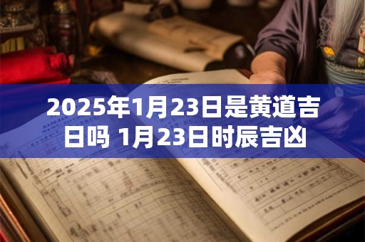2025年1月23日是黄道吉日吗 1月23日时辰吉凶 2025年1月23日是黄道吉日吗 1月23日时辰吉凶
