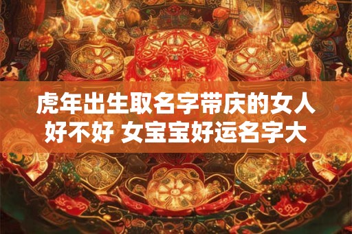 虎年出生取名字带庆的女人好不好 女宝宝好运名字大全