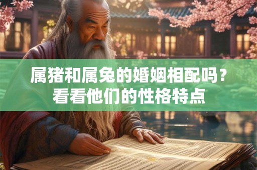 属猪和属兔的婚姻相配吗？看看他们的性格特点