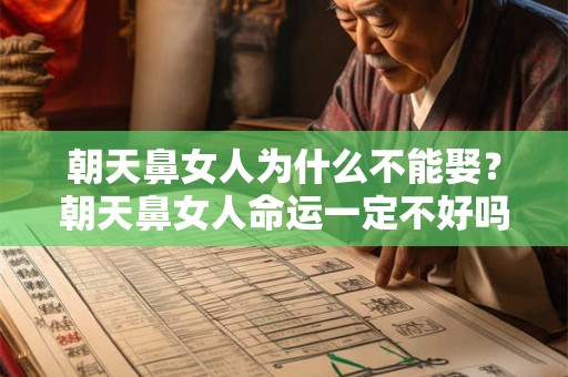 朝天鼻女人为什么不能娶？朝天鼻女人命运一定不好吗？