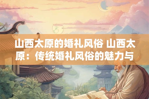 山西太原的婚礼风俗 山西太原：传统婚礼风俗的魅力与特色