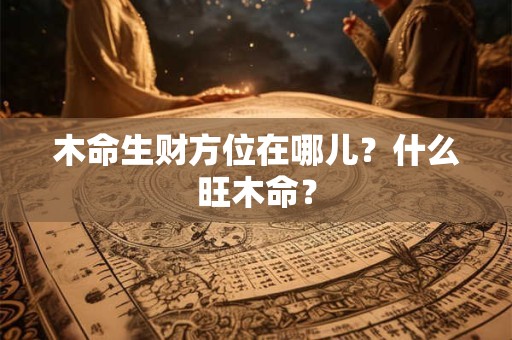 木命生财方位在哪儿？什么旺木命？