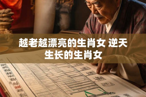 越老越漂亮的生肖女 逆天生长的生肖女