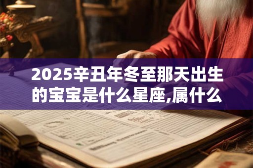 2026辛丑年冬至那天出生的宝宝是什么星座,属什么生肖？