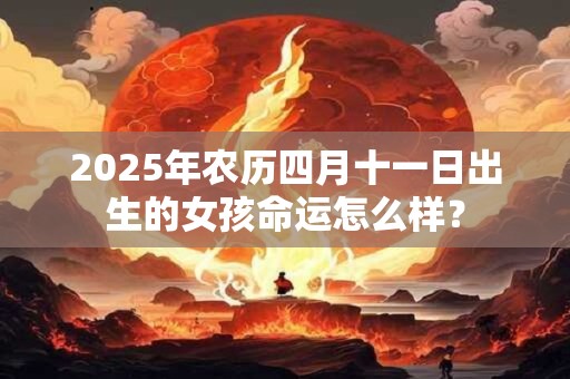 2025年农历四月十一日出生的女孩命运怎么样? 2025年农历四月十一日出生的女孩命运怎么样?