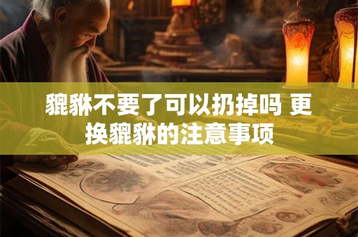 貔貅不要了可以扔掉吗 更换貔貅的注意事项