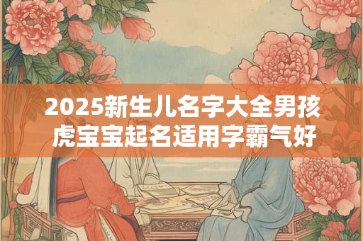 2025新生儿名字大全男孩 虎宝宝起名适用字霸气好听