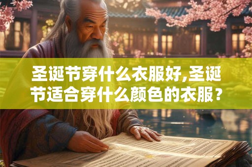 圣诞节穿什么衣服好,圣诞节适合穿什么颜色的衣服？