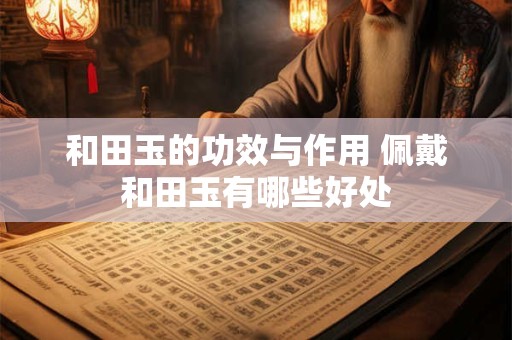 和田玉的功效与作用 佩戴和田玉有哪些好处