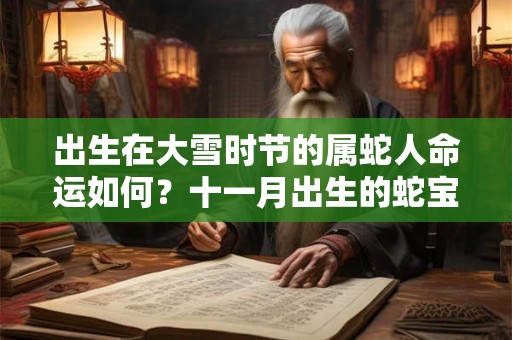出生在大雪时节的属蛇人命运如何？十一月出生的蛇宝宝