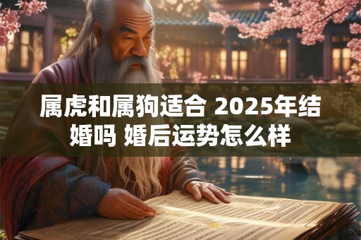 属虎和属狗适合 2026年结婚吗 婚后运势怎么样 属虎和属狗适合 2026年结婚吗 婚后运势怎么样
