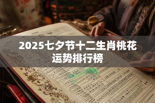 2025七夕节十二生肖桃花运势排行榜