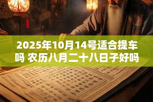 2025年10月14号适合提车吗 农历八月二十八日子好吗