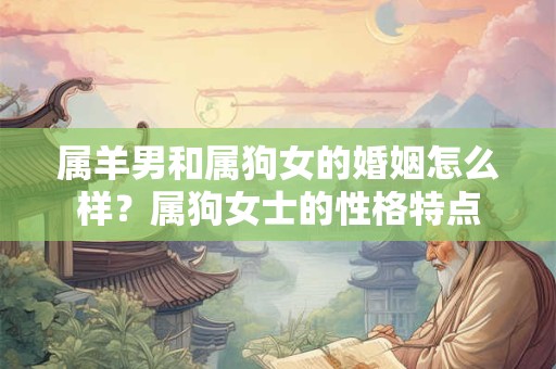 属羊男和属狗女的婚姻怎么样？属狗女士的性格特点