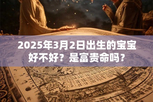 2025年3月2日出生的宝宝好不好？是富贵命吗？