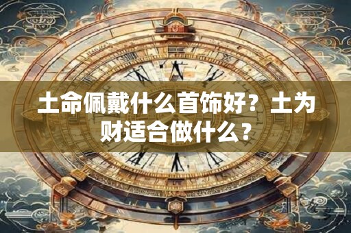 土命佩戴什么首饰好？土为财适合做什么？