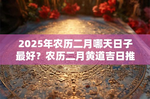 2025年农历二月哪天日子最好？农历二月黄道吉日推荐