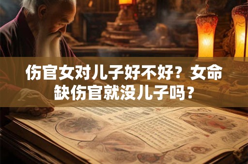 伤官女对儿子好不好？女命缺伤官就没儿子吗？