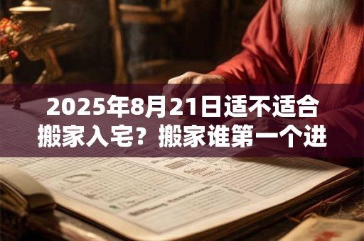 2025年8月21日适不适合搬家入宅？搬家谁第一个进门？