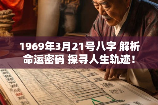 1969年3月21号八字 解析命运密码 探寻人生轨迹！