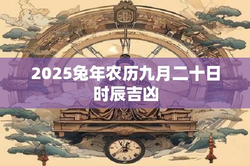 2025兔年农历九月二十日时辰吉凶
