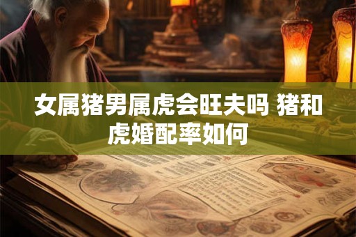 女属猪男属虎会旺夫吗 猪和虎婚配率如何
