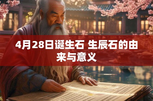4月28日诞生石 生辰石的由来与意义