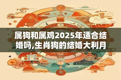 属狗和属鸡2025年适合结婚吗,生肖狗的结婚大利月？