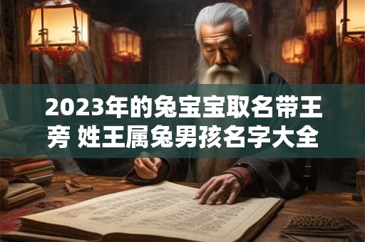 2023年的兔宝宝取名带王旁 姓王属兔男孩名字大全