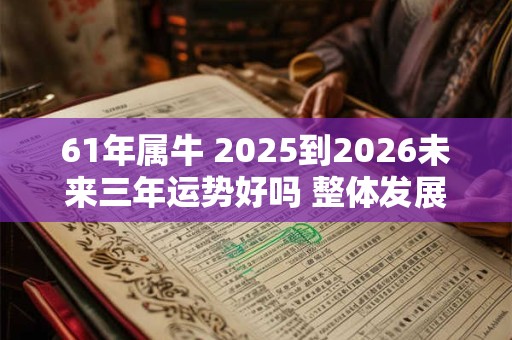 61年属牛 2025到2026未来三年运势好吗 整体发展如何
