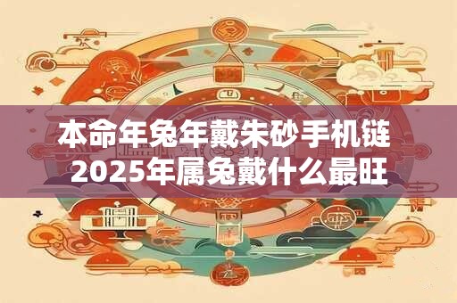 本命年兔年戴朱砂手机链 2025年属兔戴什么最旺