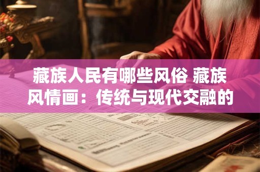 藏族人民有哪些风俗 藏族风情画：传统与现代交融的神秘魅力