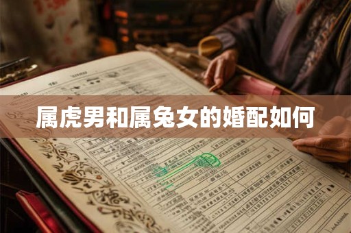 属虎男和属兔女的婚配如何