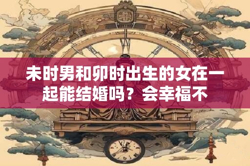 未时男和卯时出生的女在一起能结婚吗?会幸福不 未时男和卯时出生的女在一起能结婚吗?会幸福不