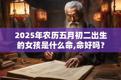 2025年农历五月初二出生的女孩是什么命,命好吗？