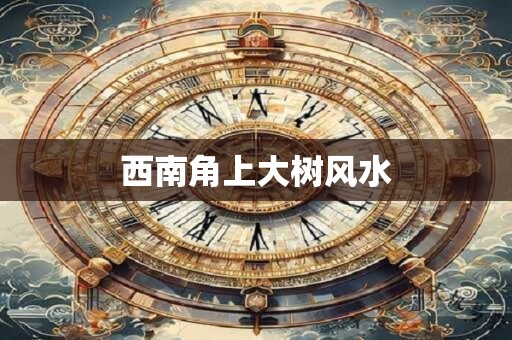 西南角上大树风水