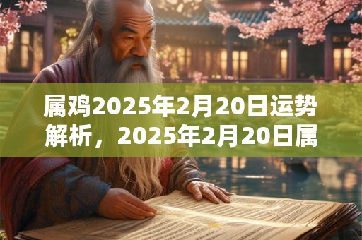 属鸡2025年2月20日运势解析，2025年2月20日属鸡运势分析