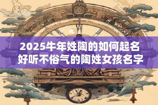 2025牛年姓陶的如何起名 好听不俗气的陶姓女孩名字