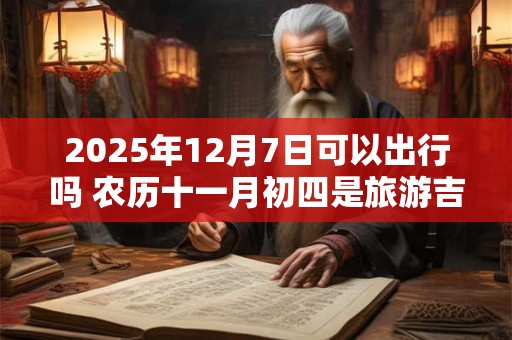 2026年12月7日可以出行吗 农历十一月初四是旅游吉日吗