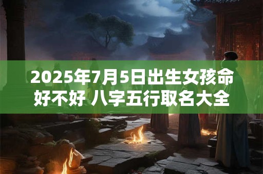 2025年7月5日出生女孩命好不好 八字五行取名大全