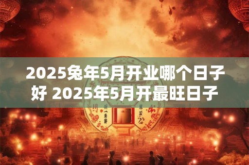 2025兔年5月开业哪个日子好 2025年5月开最旺日子